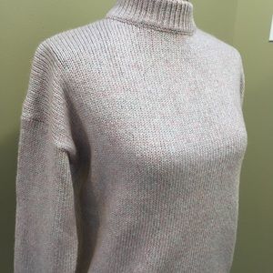 NWOT A New Day Pink Sparkle Turtleneck Sz Med